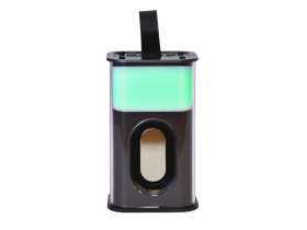 Колонка с RGB подсветкой Sona, черный №5