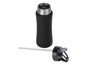 Бутылка для воды Bottle C1, сталь, soft touch, 600 мл, черный №2