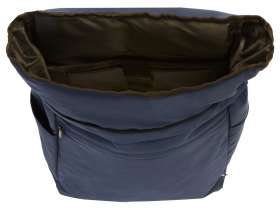 Рюкзак на липучке Vel из переработанного пластика, синий №3