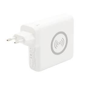 Внешний аккумулятор Gemini с беспроводной зарядкой и сетевым адаптером, 10000 mAh, белый №3