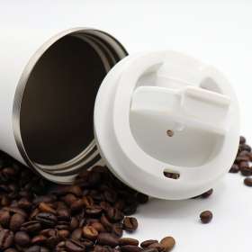 Термокружка Moon с дисплеем, 380мл, белая №8