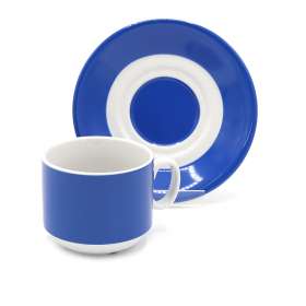Чайная пара фарфоровая 220см³ 