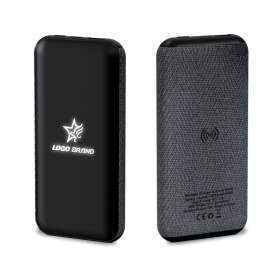 Внешний аккумулятор Stormoway, 10000 mAh с беспроводной зарядкой, черный №3