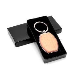 Брелок Woody E(эллипс), натуральный №2