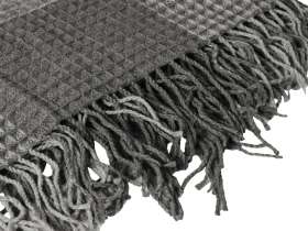 Плед акриловый Gaufre, серый №3