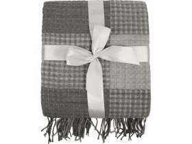 Плед акриловый Gaufre, серый №5