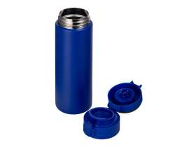 Вакуумная термокружка Waterline с медной изоляцией Bravo, 400 мл, тубус, сини №11