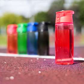 Пластиковая бутылка Blink, красная №4