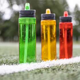 Пластиковая бутылка Mystik, красная №5