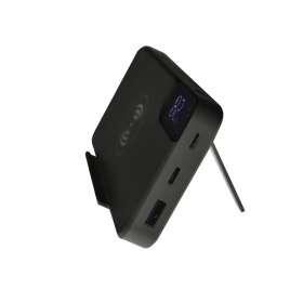 Внешний аккумулятор gPro QI, с беспроводной зарядкой 10000 mAh, черный №2
