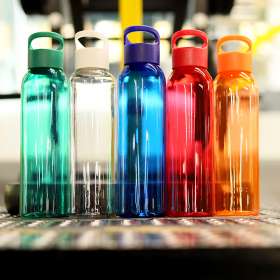 Бутылка пластиковая для воды Sportes, зеленая №4