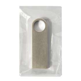 USB flash-карта SMART (8Гб), серебристая, 3,9х1,2х0,4 см, металл №2