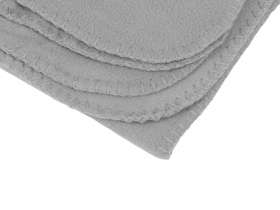 Плед Dolly из флиса, серый №3