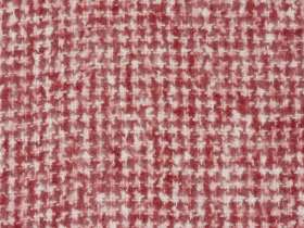 Акриловый плед Harp 130x180 см, белый/бордо №4