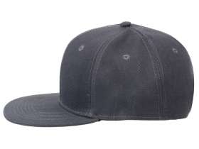 Бейсболка с прямым козырьком, темно-серый №2
