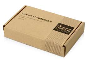 Внешний аккумулятор из бамбука Bamboo, 5000 mAh №11