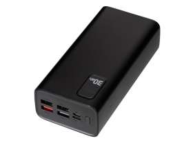 Портативный внешний аккумулятор FAST 30000 Black (P) №9