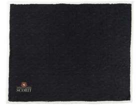 Плед из шерпы Sam, черный №5