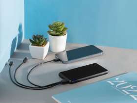 Внешний аккумулятор Forge, Evolt, металл, 10000mah, черный №4