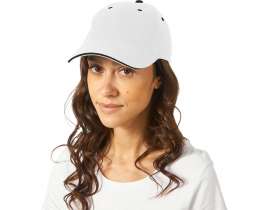 Бейсболка New Castle 6-ти панельная, белый/темно-синий №3