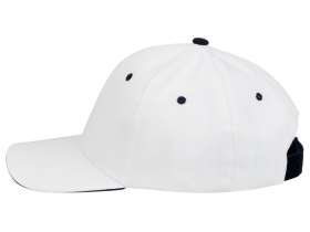 Бейсболка New Castle 6-ти панельная, белый/темно-синий №6