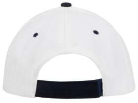 Бейсболка New Castle 6-ти панельная, белый/темно-синий №7