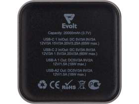 Внешний аккумулятор для ноутбуков Main 65 Вт, 20000 mAh, серый №3