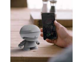 Портативная колонка X5 XOOPAR BOY STEREO, серебристый №3