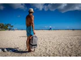 Рюкзак-трансформер Athletica водостойкий с поясной сумкой №9