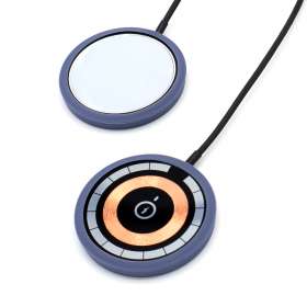 Силиконовый чехол для беспроводного зарядного Silken, серый №2