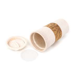 Термостакан с двойной стенкой Flathat из пшеничного волокна, бежевый №3