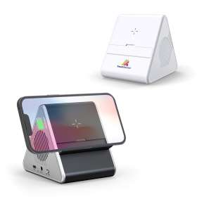 Колонка Dorn с беспроводной зарядкой, белый №2