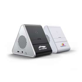 Колонка Dorn с беспроводной зарядкой и подсветкой гравировки, черный №11