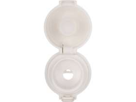 Вакуумная термокружка Waterline c кнопкой Guard, 400 мл, тубус, белый №6