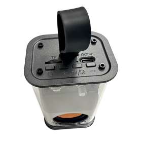 Прозрачная беспроводная колонка Jazzy, черный №5