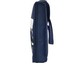 Плед в полоску в сумке Junket, синий №6