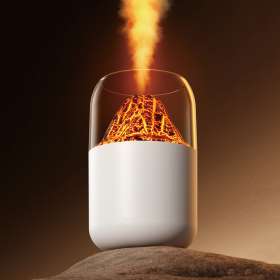 Светодиодный USB увлажнитель-аромадиффузор Volcano 2.0, белый №2