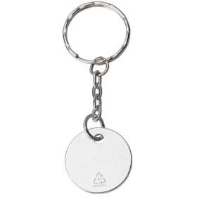 Брелок из переработанного алюминия Salvage, серебро №3