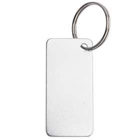 Брелок из переработанного алюминия Convert, серебро №2