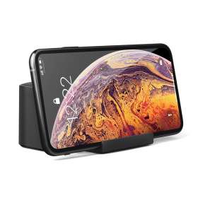 Беспроводная колонка Riffle с подсветкой гравировки, черный №6