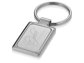 Брелок Квадро, серебристый (Р) №5