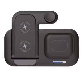 Беспроводное мультизарядное устройство Protos 15W, черный №3