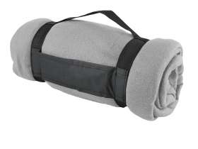 Подарочный набор из термоса и пледа Serenity, белый/серый №4