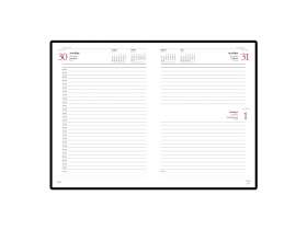 Ежедневник А5 датированный Leader 2025, синий №2