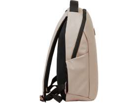 Рюкзак Sofit для ноутбука из экокожи, бежевый №11