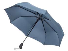 Зонт-полуавтомат Roof с куполом из переработанного пластика, антрацит 2165C №2