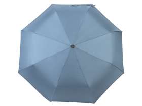 Зонт-полуавтомат Roof с куполом из переработанного пластика, антрацит 2165C №5