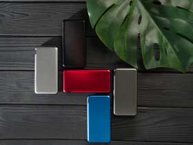 Внешний аккумулятор Forge v.2, металл, 10000mah, красный №13