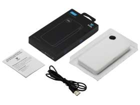 Внешний аккумулятор с дисплеем Mild, 10 000 mAh, белый №3