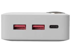 Внешний аккумулятор Mild Pro c быстрой зарядкой QC/PD, 20 000 mAh, белый №5